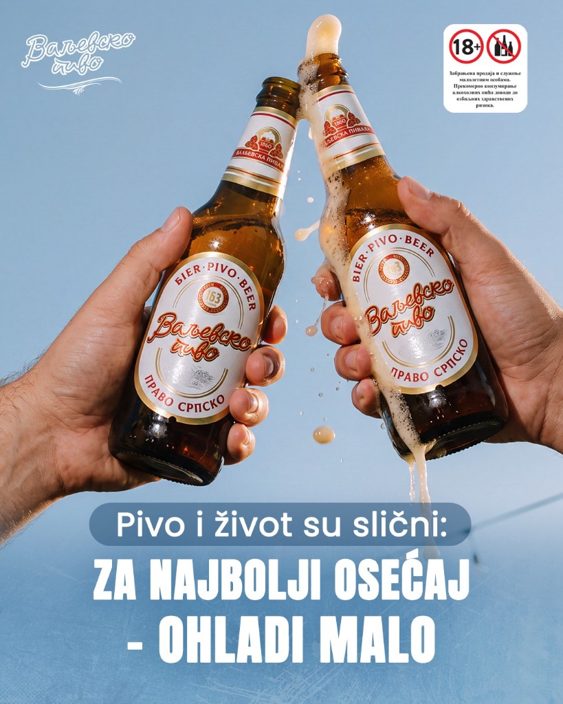 Pivo i život su slični: za najbolji osećaj ohladi malo