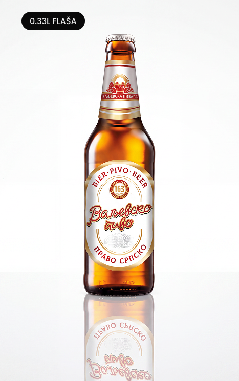 Valjevsko pivo 0.33L flaša
