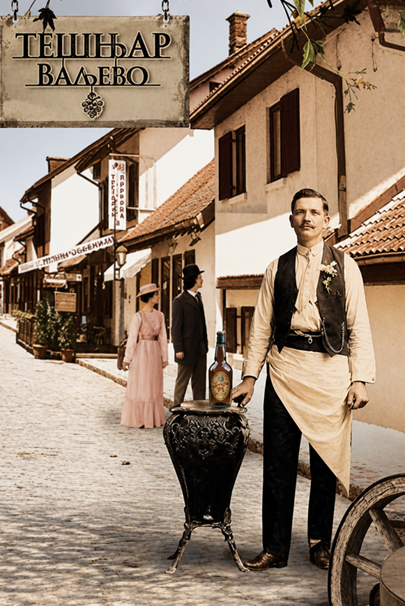 Valjevska pivara 1860. – istorijska fotografija